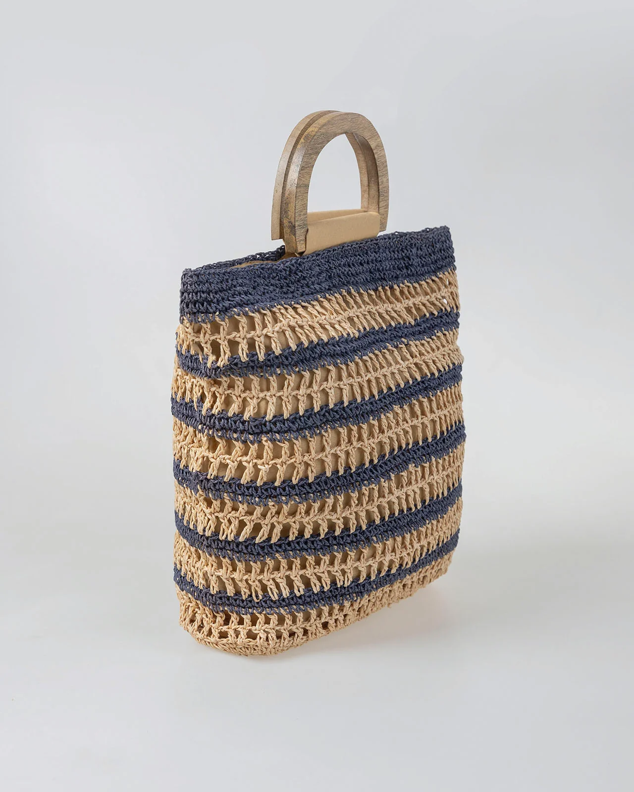 bolso yute rayado - Image 3