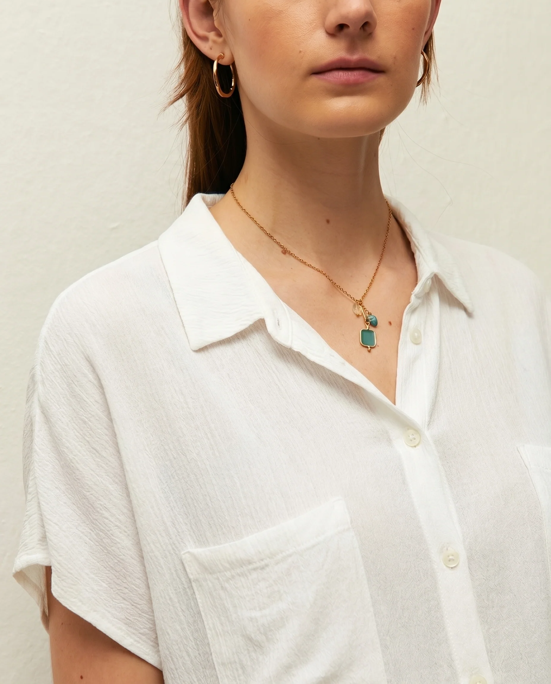 Camisa bambula bolsillos - Image 4