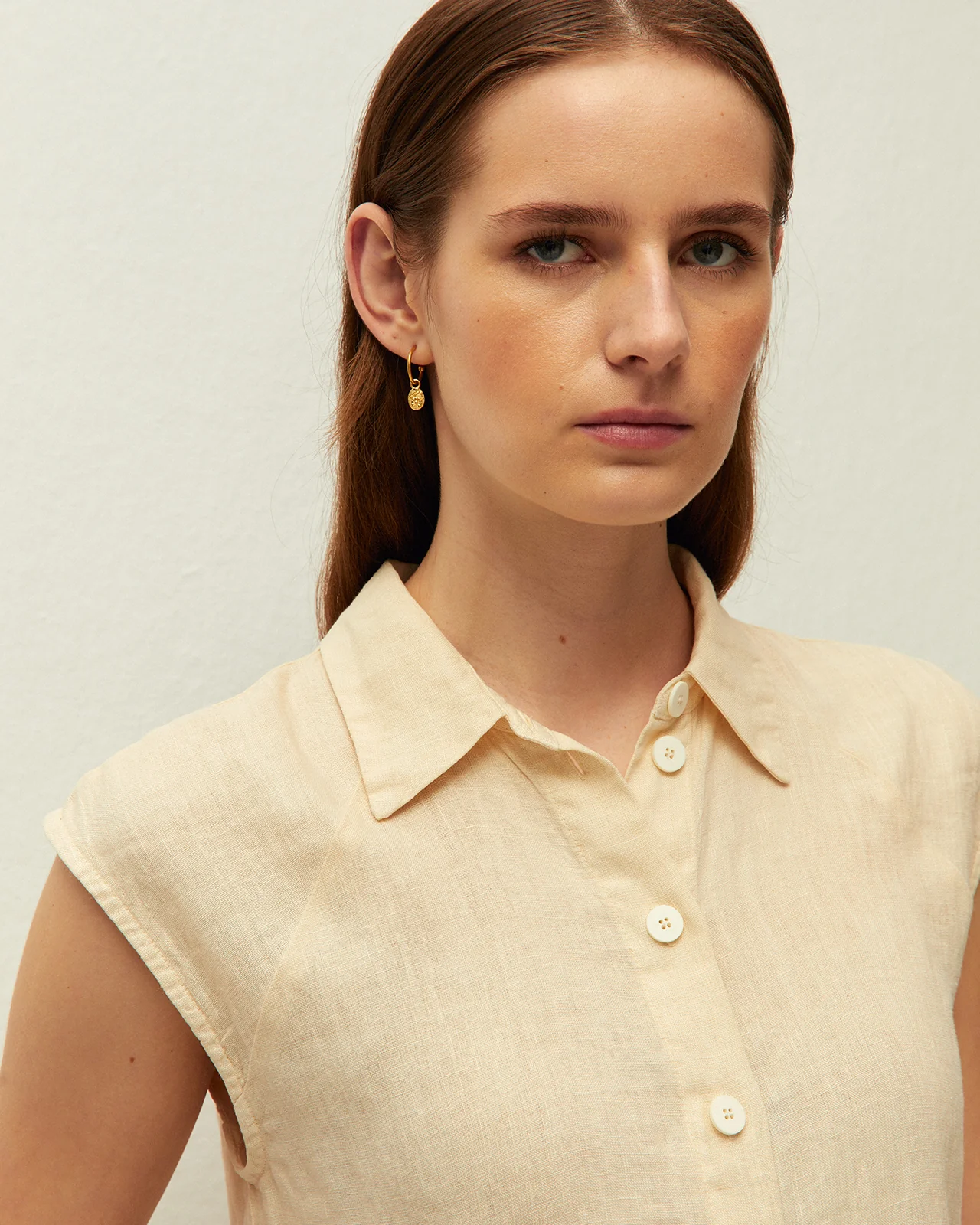 Camisa lino escote camisero - Image 4