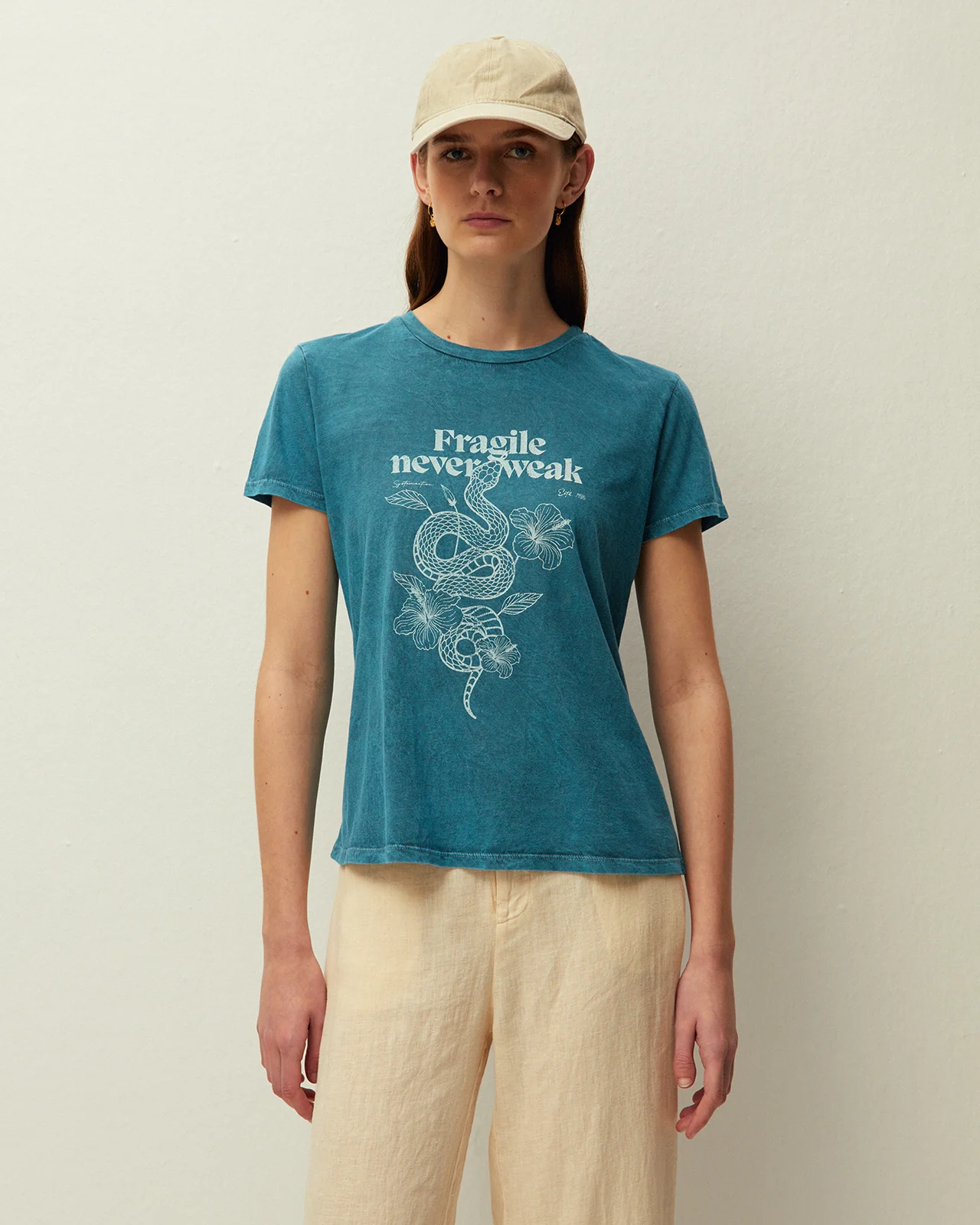 Camiseta print serpiente