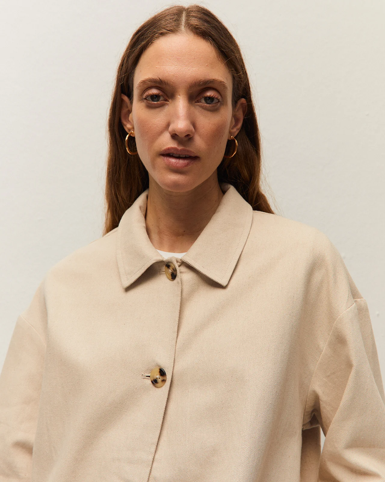 Chaqueta lino cuello camisero - Image 4