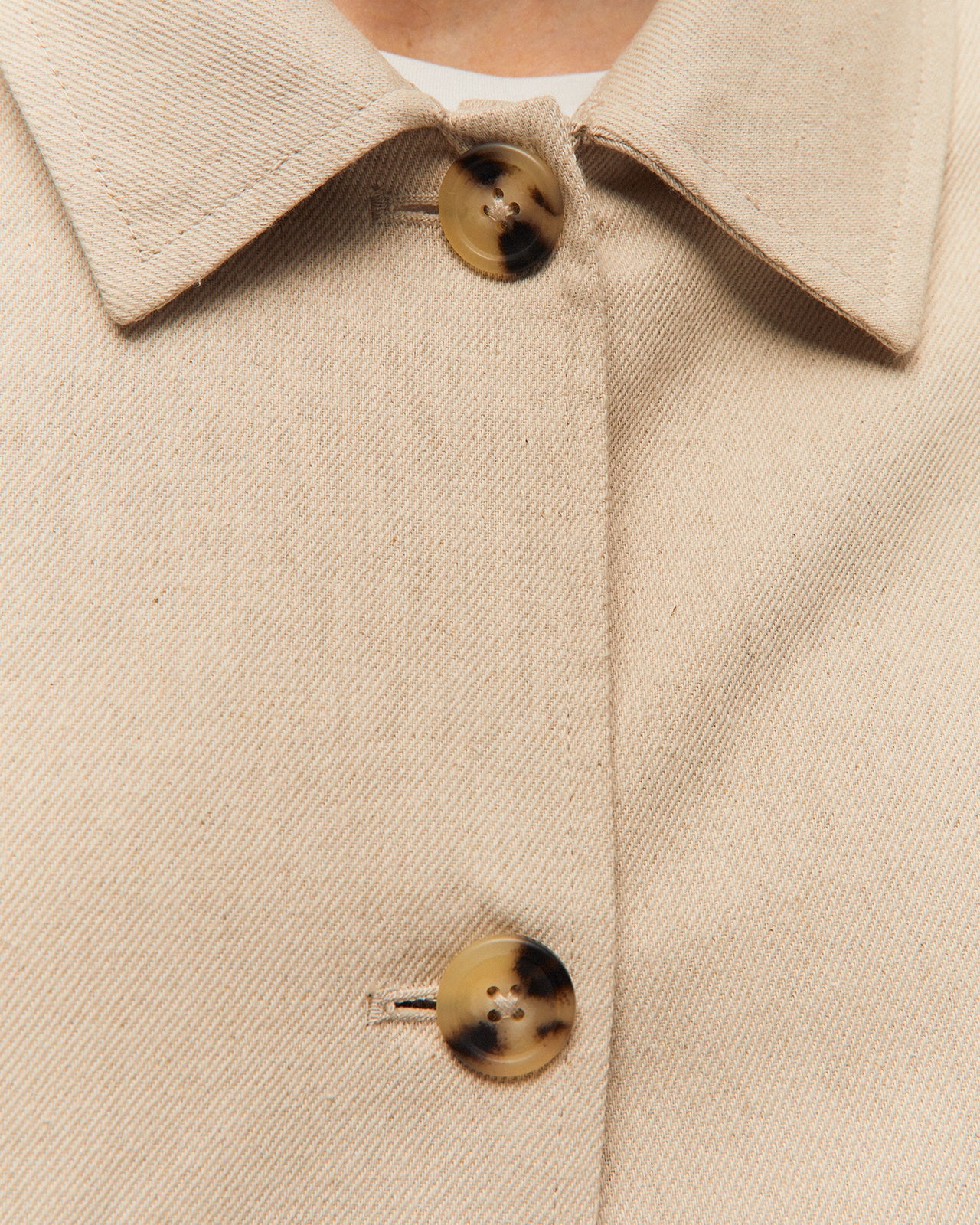 Chaqueta lino cuello camisero - Image 5