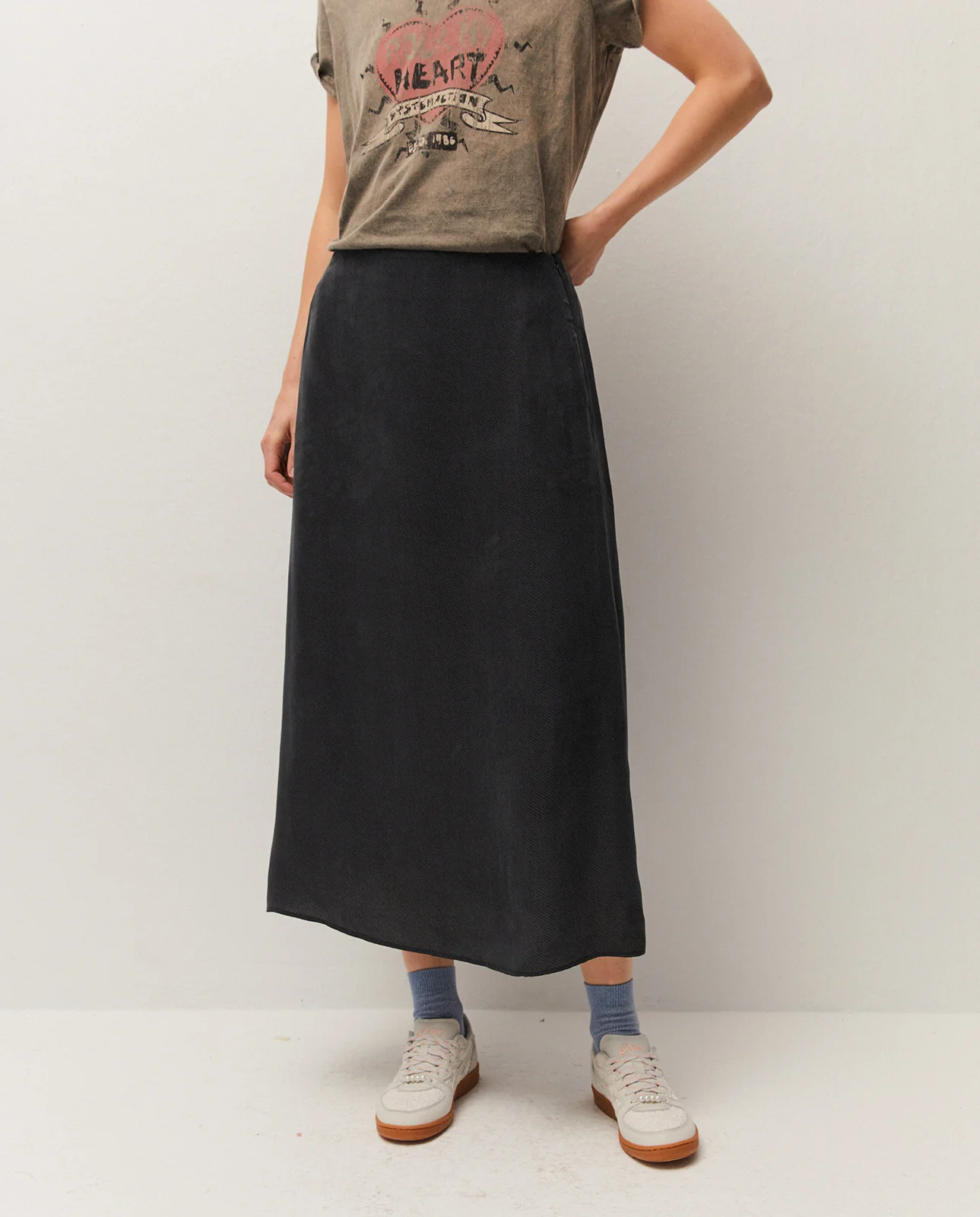 Falda de cupro estampada - Image 3