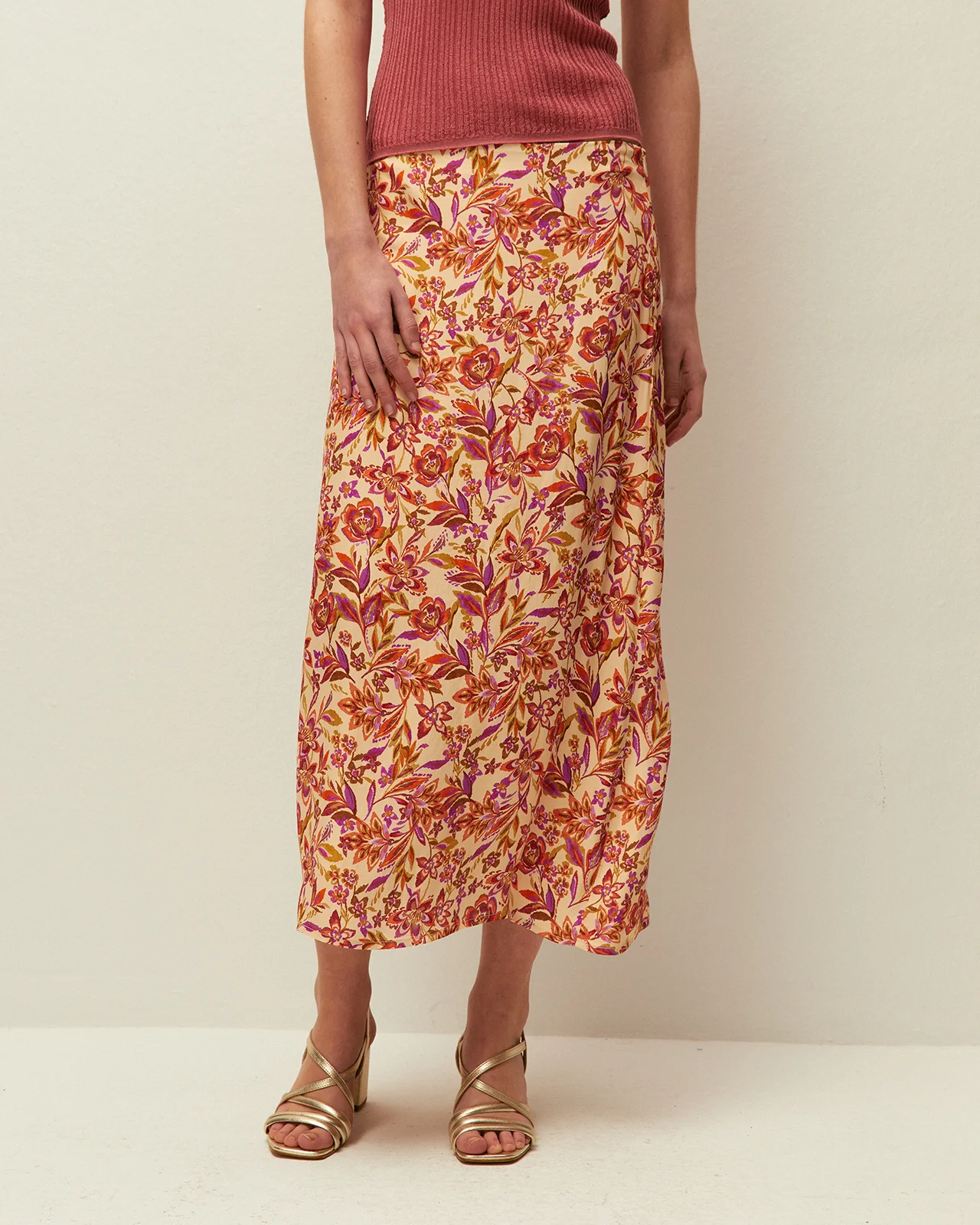 Falda estampado floral - Image 3