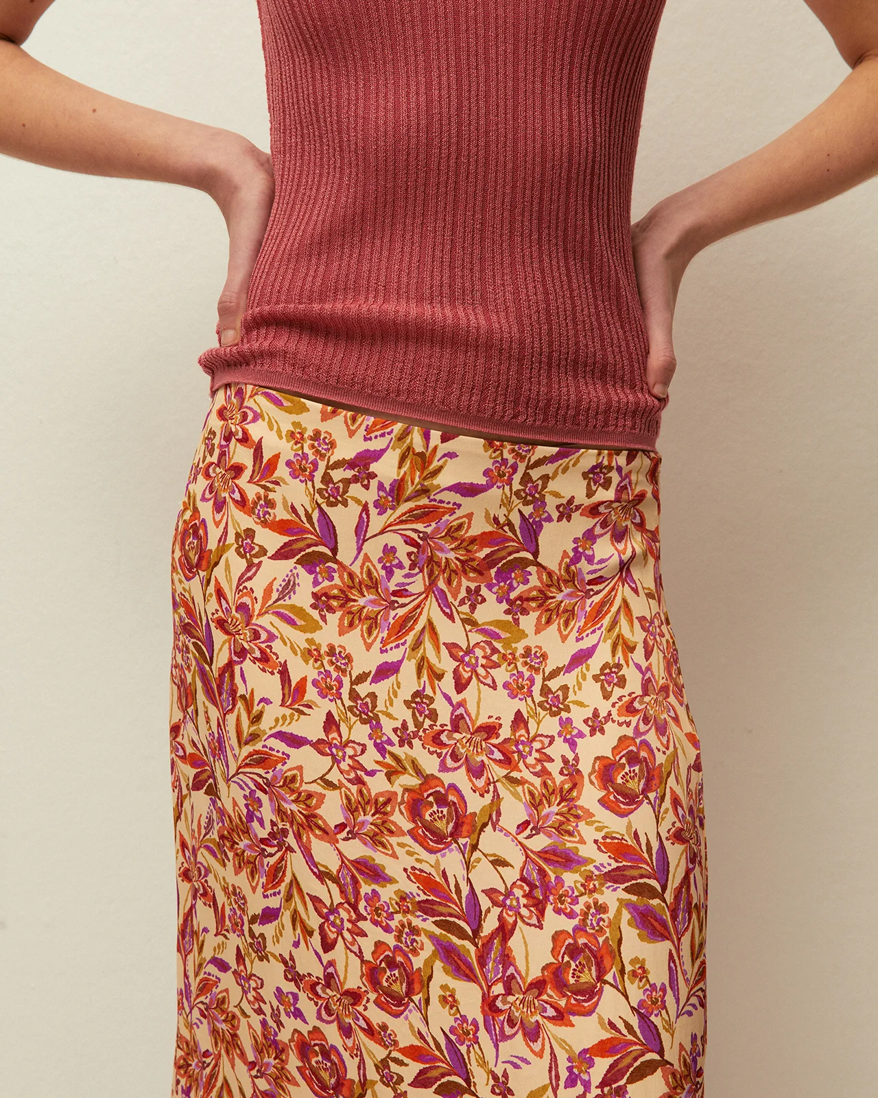 Falda estampado floral - Image 4