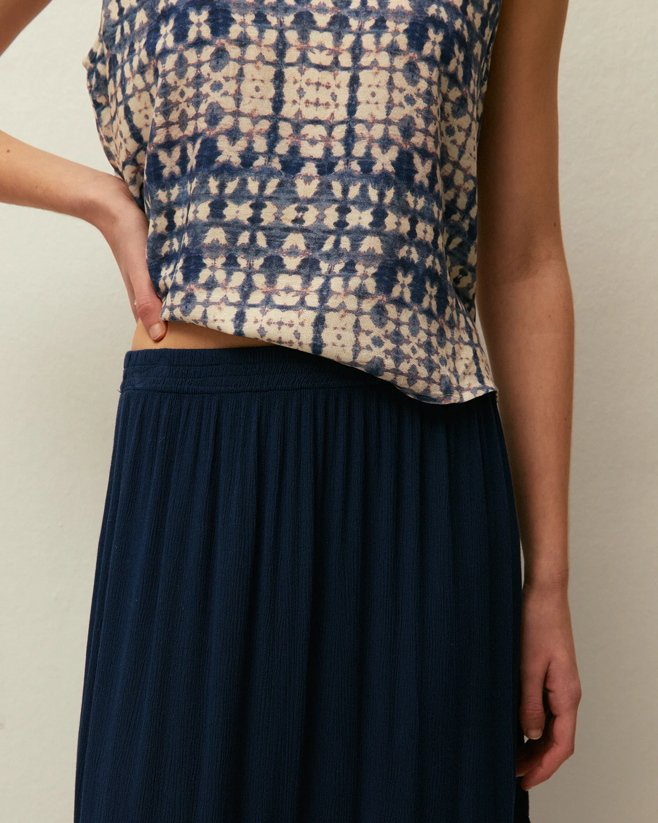 Falda midi bambula - Image 4