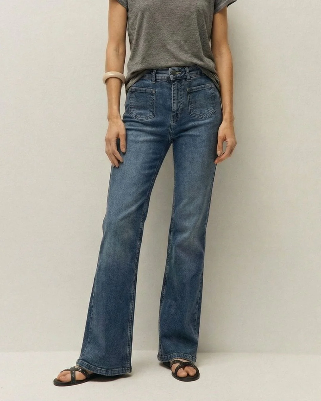 Pantalón denim bolsillos - Image 3