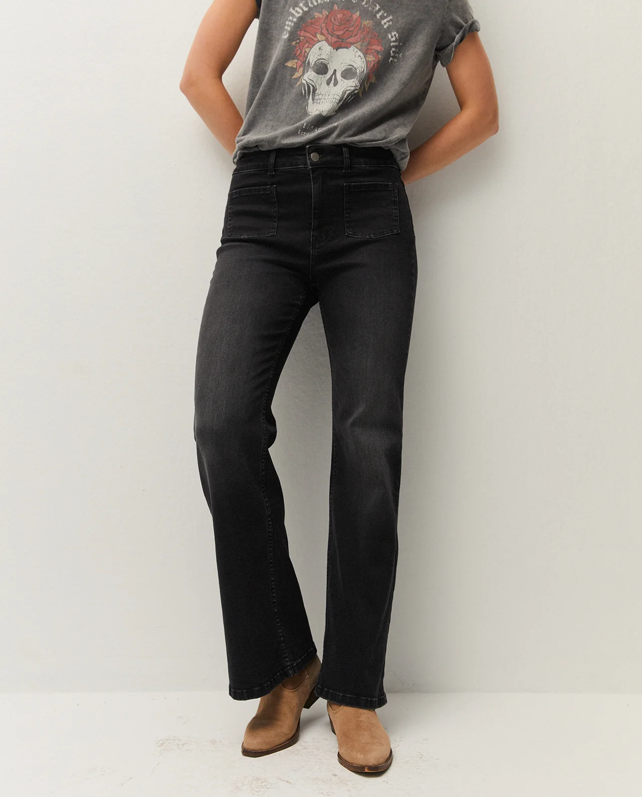 Pantalón denim bolsillos - Image 3