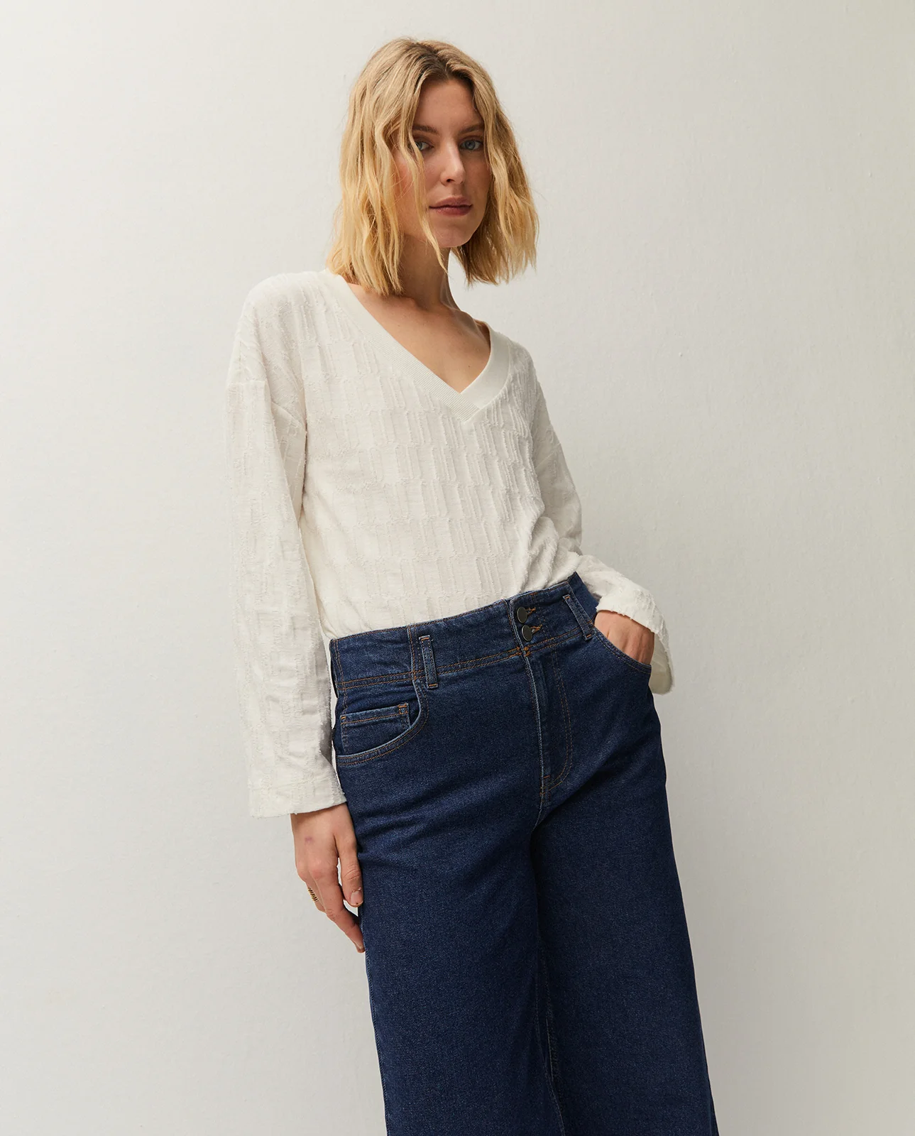 Pantalón denim índigo - Image 4
