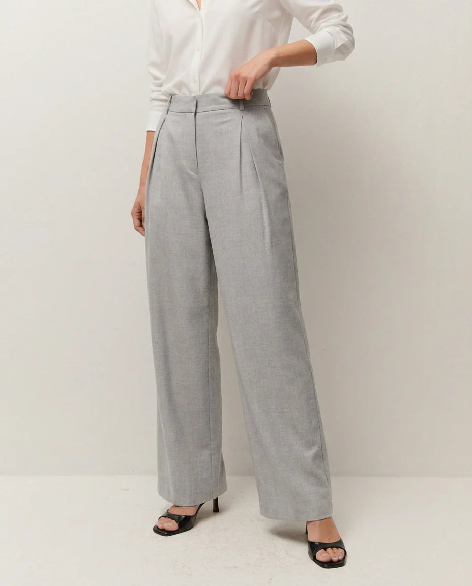 Pantalón traje fluido - Image 3