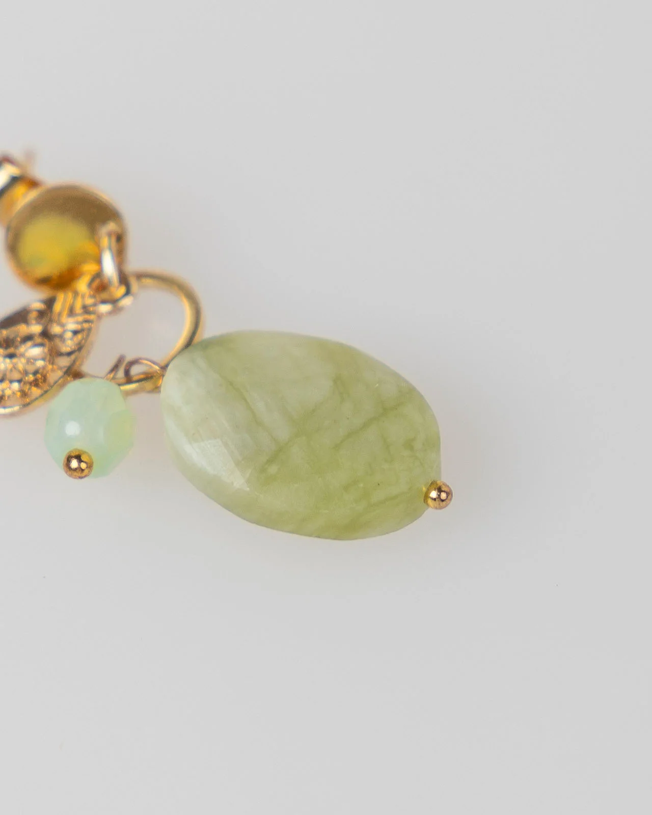 Pendientes piedra verde - Image 3