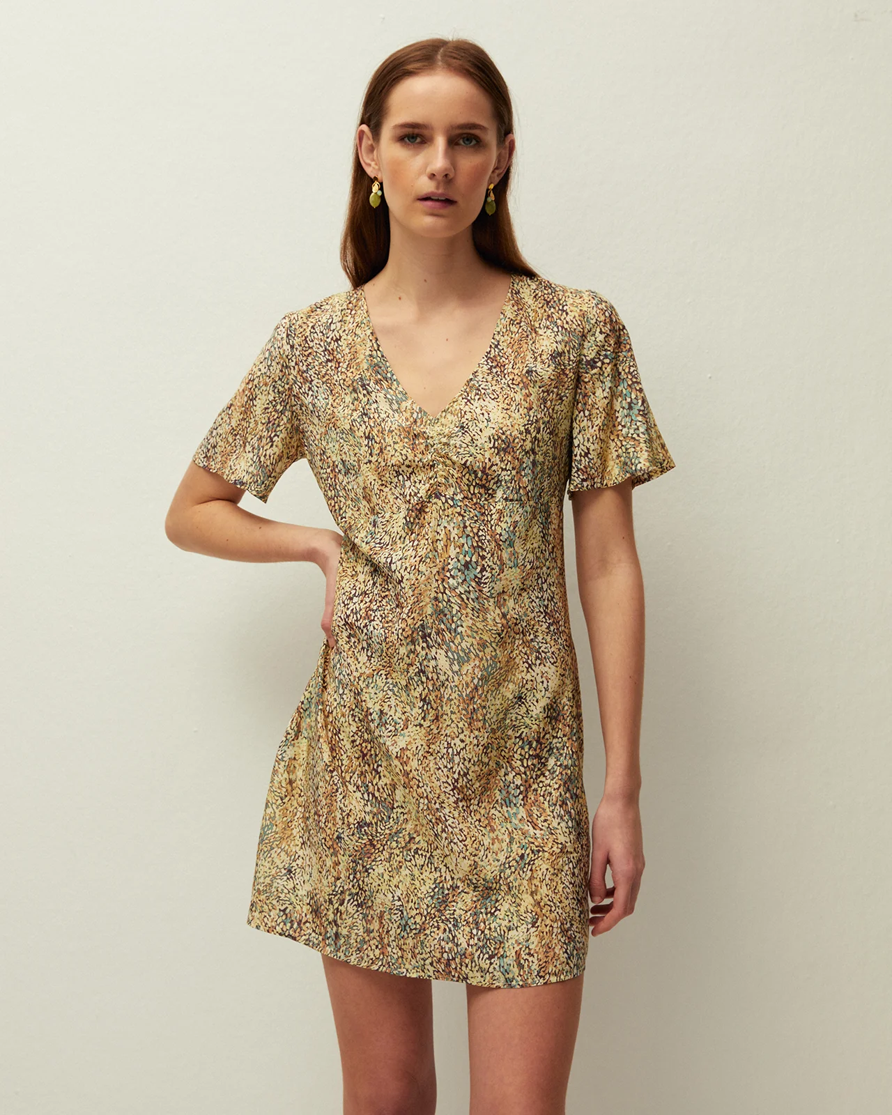 Vestido corto estampado - Image 3