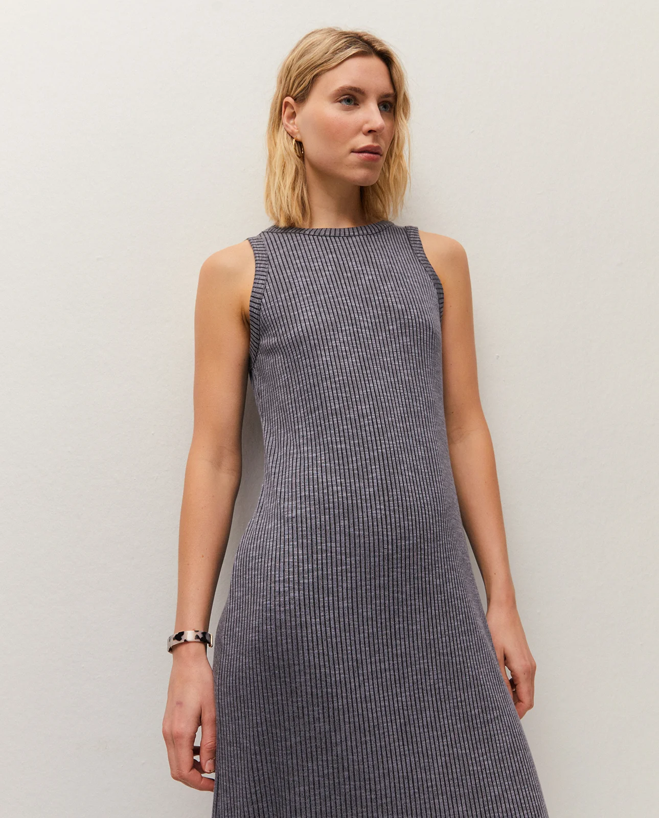 Vestido de canale cuello caja - Image 3