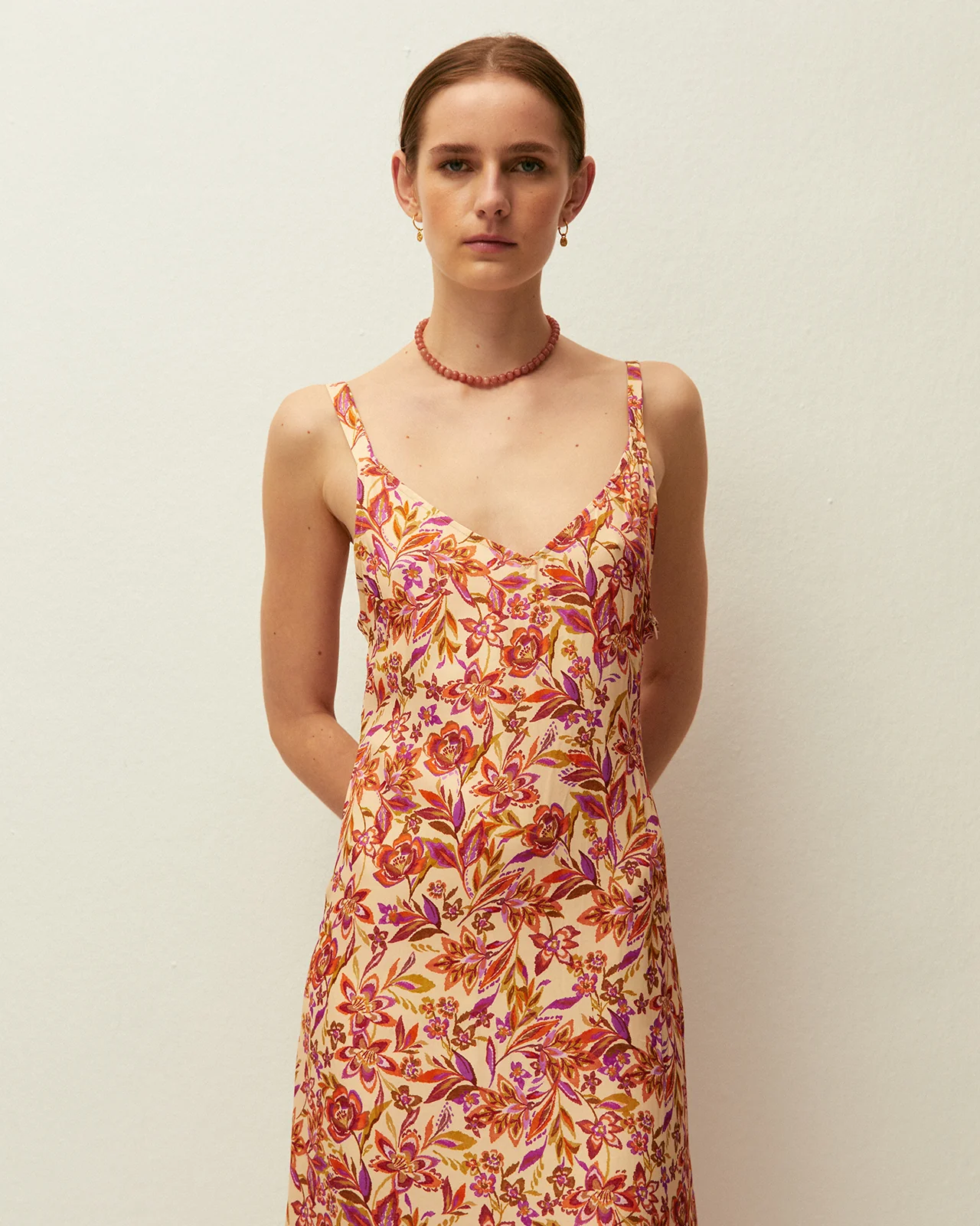 Vestido largo estampado - Image 3