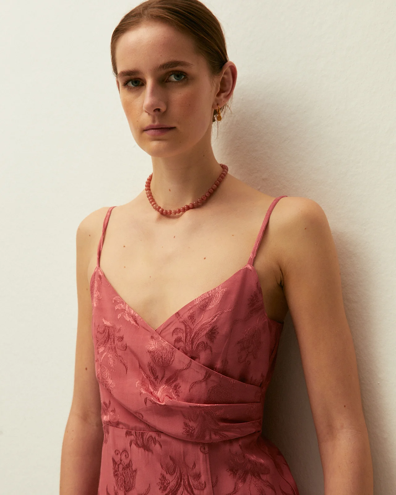 Vestido largo jacquard - Image 3