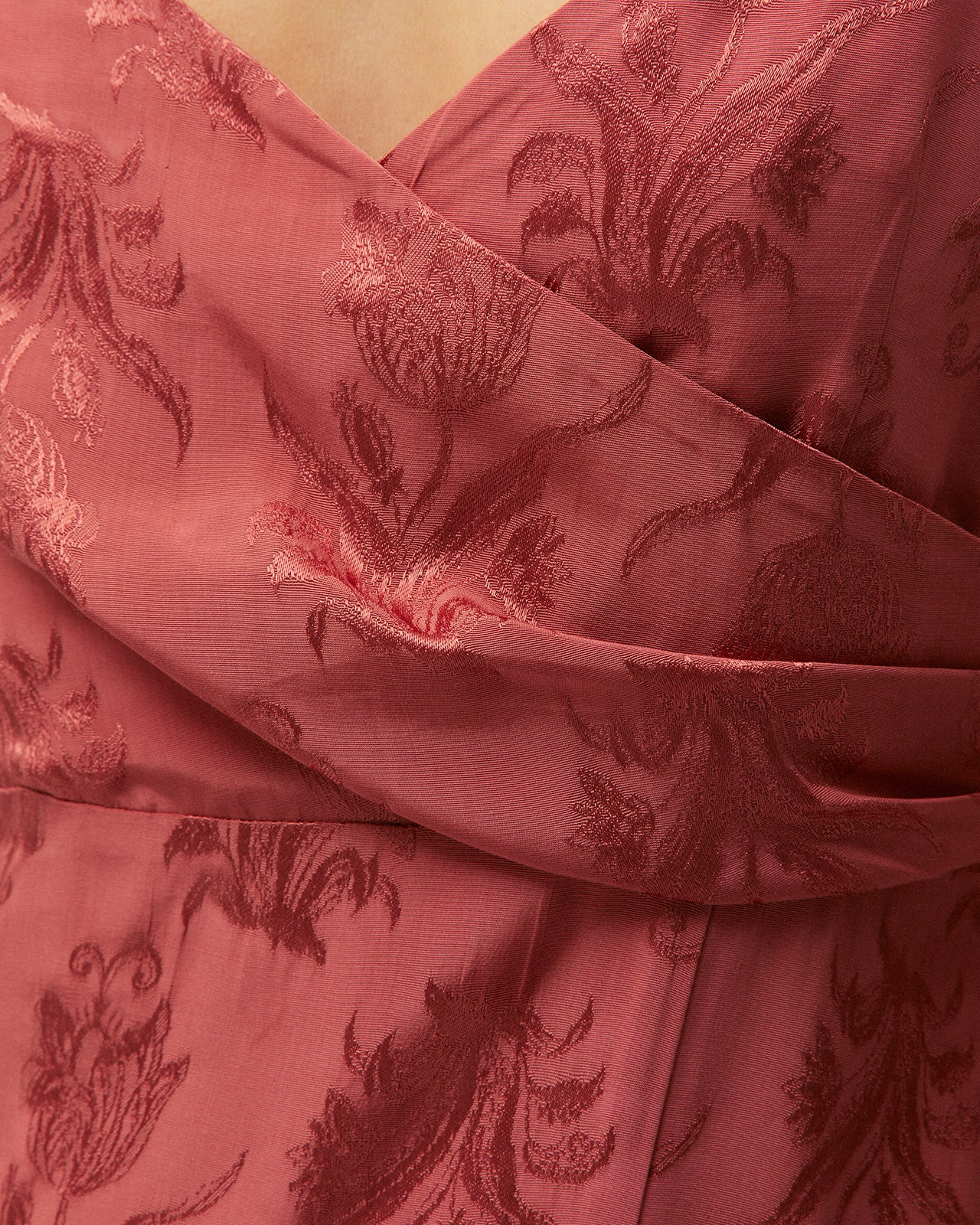 Vestido largo jacquard - Image 5
