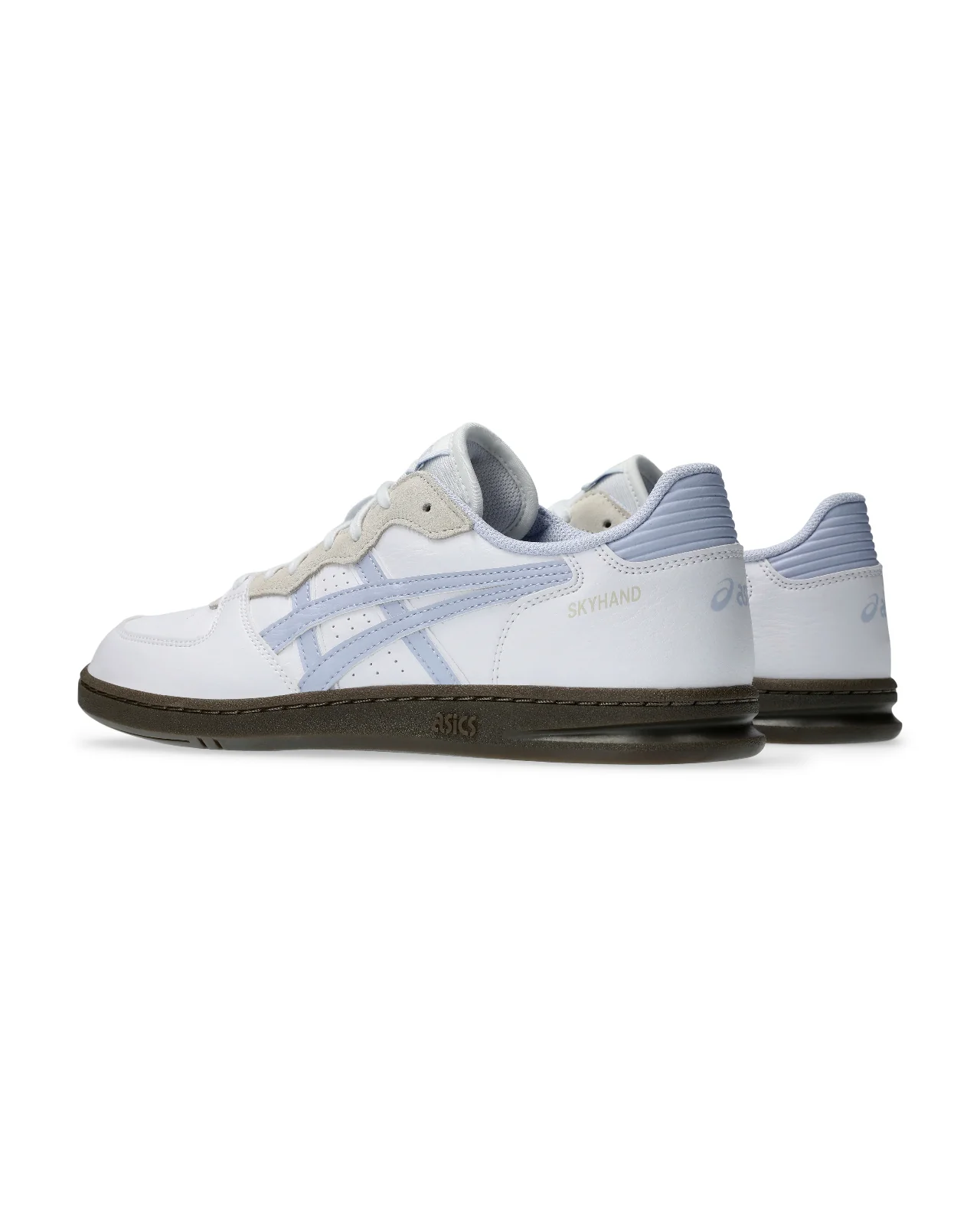 Zapatilla Asics Skyhand OG blanco y azul claro - Image 3